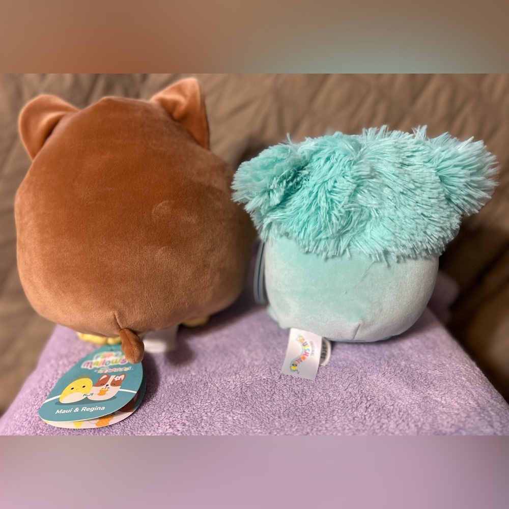 Squishmallows Flip-a-Mallows Maui & Regina & Joelle the Bigfoot - Picture 2 of 11